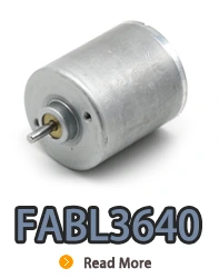 BL3640I, BL3640, B3640m, 36 mm de rotor pequeño interno Motor eléctrico de CC sin escobillas.webp