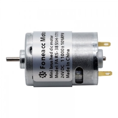 FARS-385 Motor eléctrico de corriente continua con micro cepillo de 28 mm de diámetro