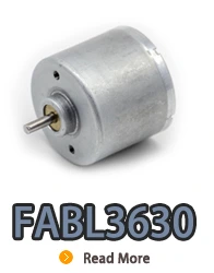 Motor eléctrico de CC sin escobillas de rotor interno FABL3630 con controlador incorporado