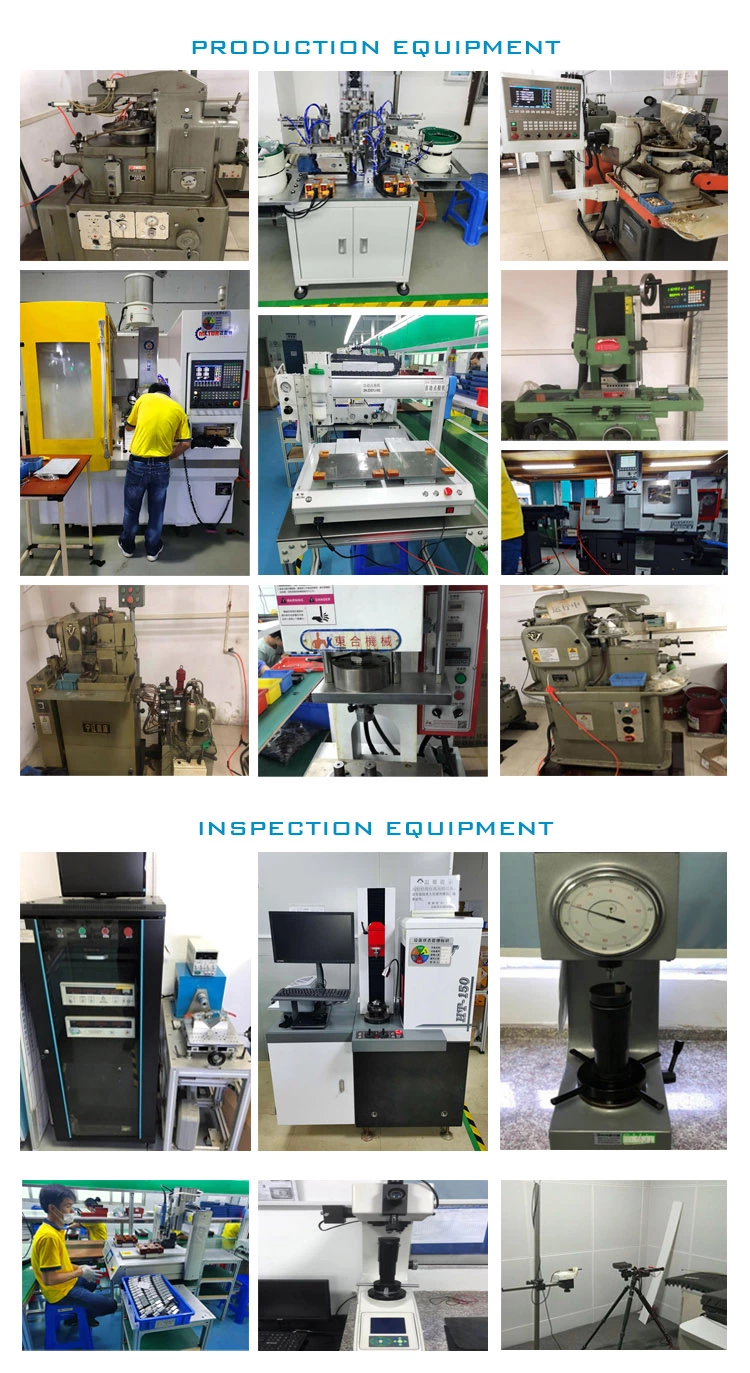 equipo de inspección y producción de motores de engranajes mini dc.webp