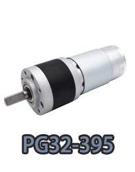 pg32-395 Motor eléctrico de CC con reductor planetario de metal pequeño de 32 mm.webp