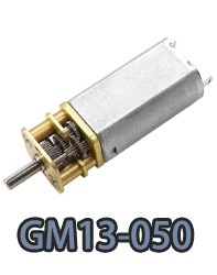 GM13-050 pequeño motor eléctrico de CC con engranajes rectos.webp
