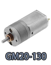 GM20-130 pequeño motor eléctrico de CC con engranajes rectos.webp