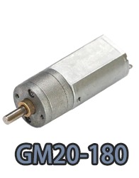 GM20-180 pequeño motor eléctrico de CC con engranajes rectos.webp