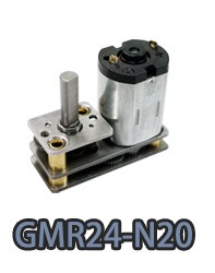 GMR24-N20 pequeño motor eléctrico de CC con engranajes rectos.webp